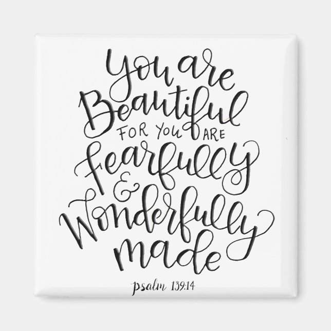 Imán Maravilloso y bello (Frente)