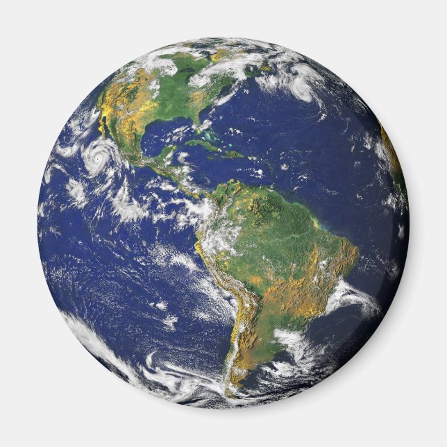 Imán Marble azul (Frente)