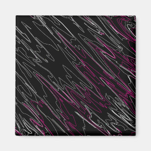 Imán Marbled Black Pink