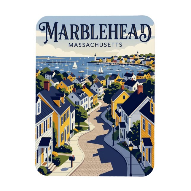 Imán Marblehead EE. UU. (Vertical)