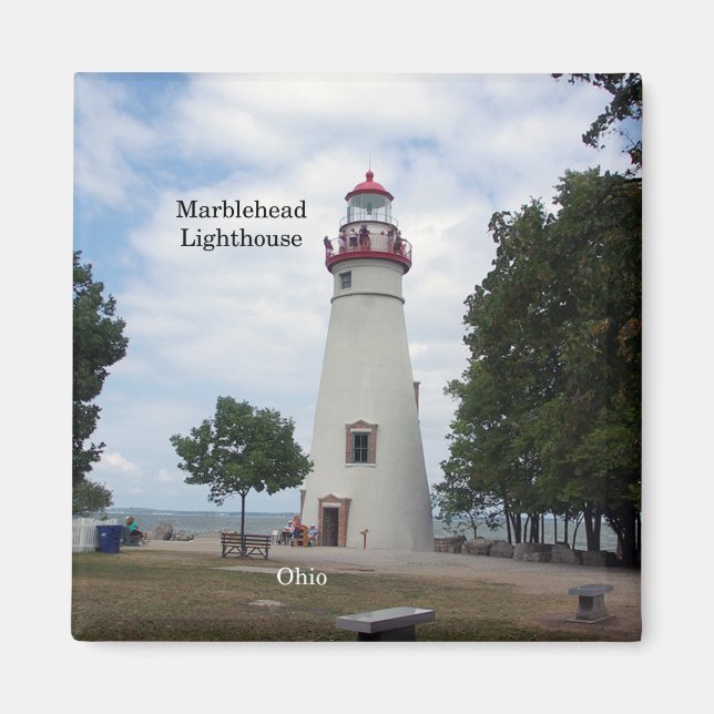 Imán Marblehead Lighthouse imant (Frente)