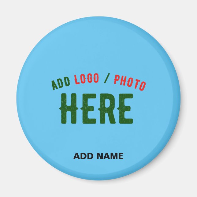 IMÁN MARCA DE VERIFICACIÓN AZUL DE LA PERSONALIZADO MOD (Frente)