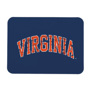 Imán Marca de Virginia Deteriorada