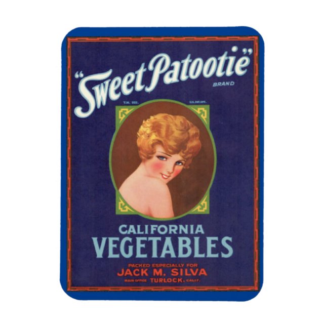 Imán Marca Sweet Patootie (Vertical)