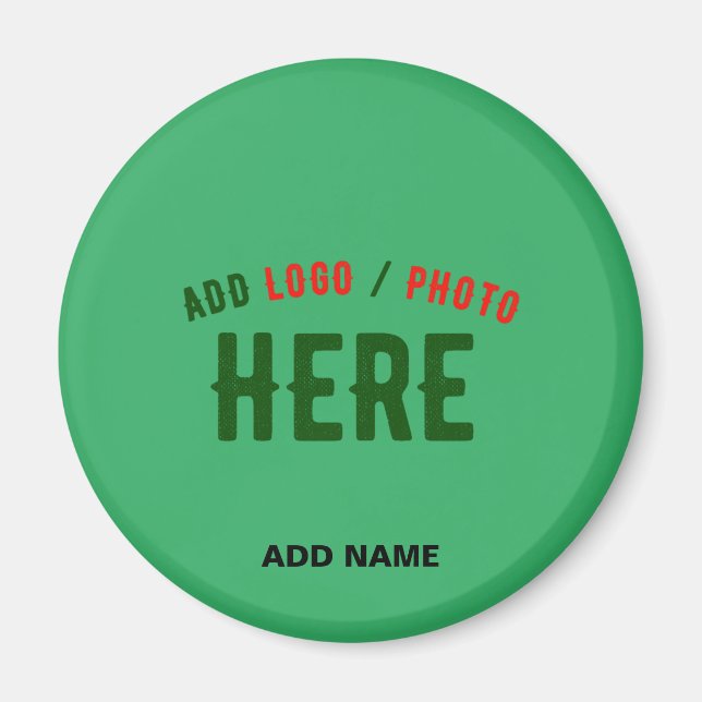 IMÁN MARCA VERIFICADA DE EMERALD GREEN, PERSONALIZADO M (Frente)