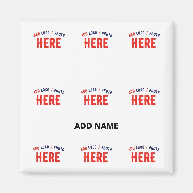 IMÁN MARCA VERIFICADA DE PERSONALIZABLE BLANCO ESTILO M (Frente)