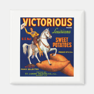 Imán Marca victoriana Louisiana Papas dulces