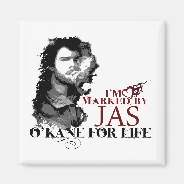 Imán Marcado por Jas Magnet (Frente)