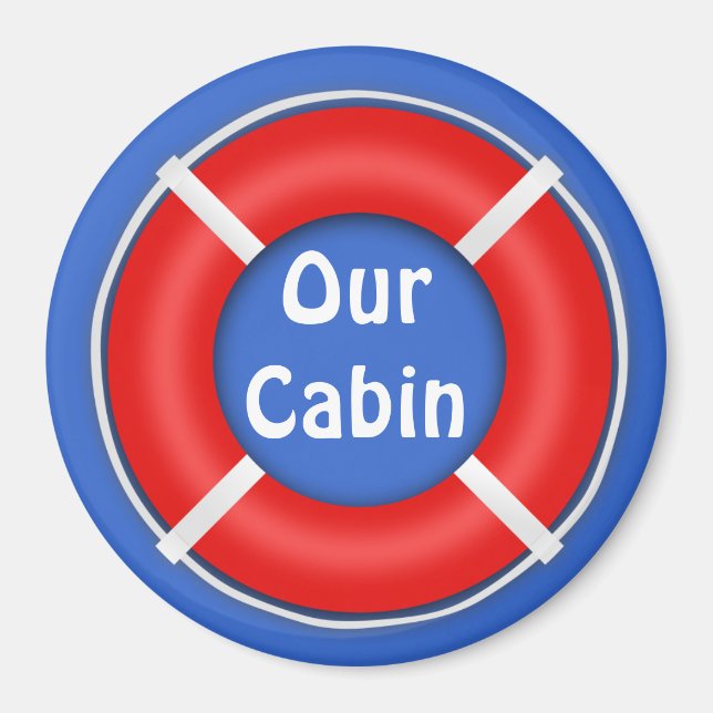 Imán Marcador brillante de la puerta de Stateroom del (Frente)