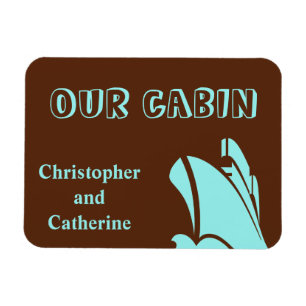 Imán Marcador de la puerta de Brown Stateroom del vapor