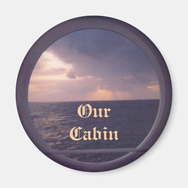 Imán Marcador de puerta de estadista Porthole 3AR (Frente)