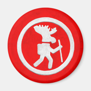 Imán Marcador de sendero de alce