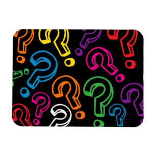 Imán Marcas de preguntas