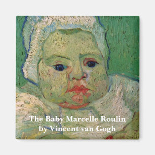 Imán Marcelle Roulin bebé por Vincent van Gogh