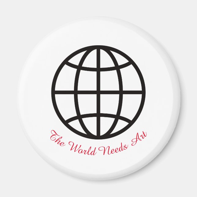 Imán March is Youth Art Month, The World Needs Art (Frente)