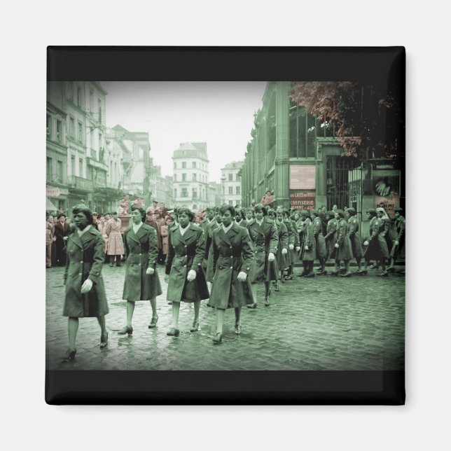 Imán Marcha afroamericana de mujeres (Frente)