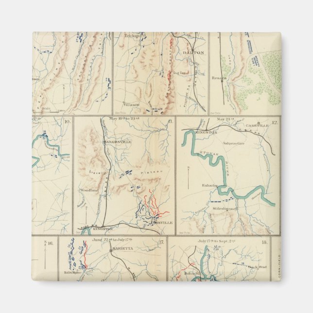 Imán Marcha de Atlanta-Savannah (Frente)