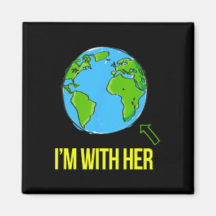 Imán Marcha por el Día de la Ciencia de la Tierra Estoy