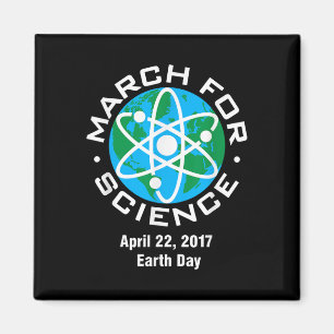 Imán Marcha Por El Día De La Ciencia Tierra 2017