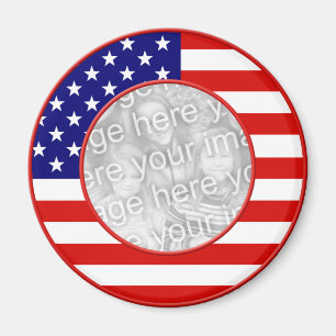 Imán Marco de la bandera estadounidense