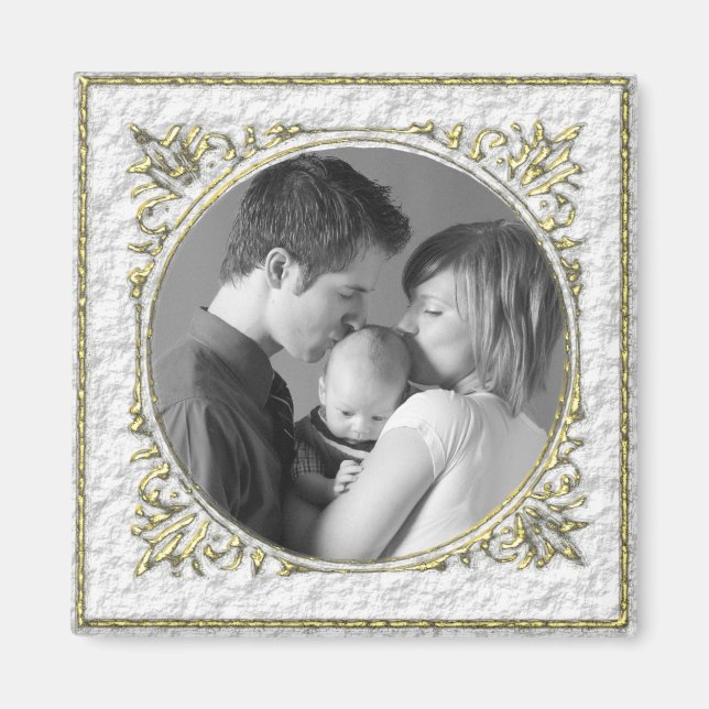 Imán Marco dorado (Frente)