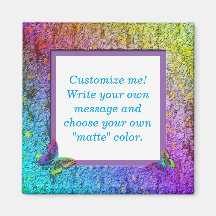 [Marco floral arcoiris] Resumen con mariposas