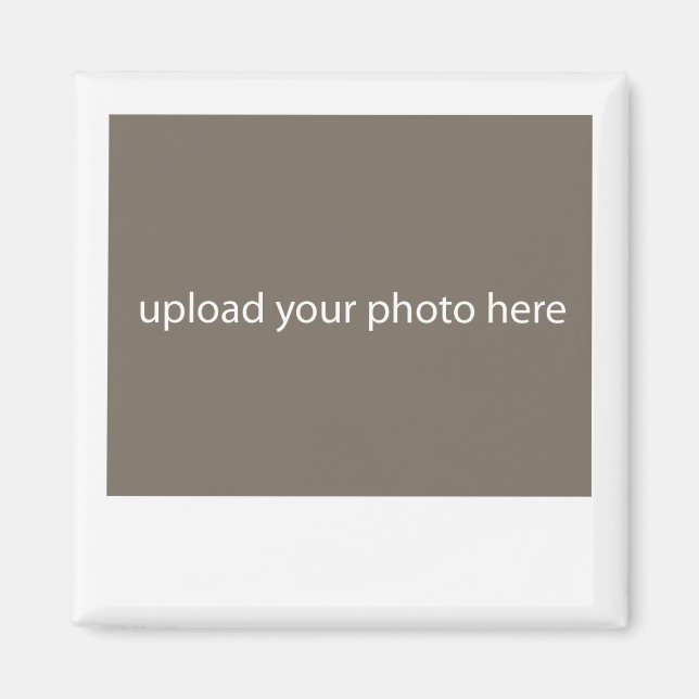 Imán Marco fotográfico personalizado (Frente)