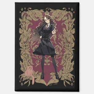 Imán Marco Ornate Anime Hermione Granger