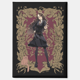 Imán Marco Ornate Anime Hermione Granger