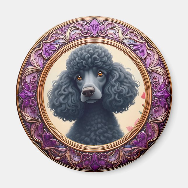 Imán Marco púrpura (Frente)