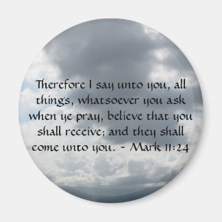 Imán Marcos 11:24 - Fe