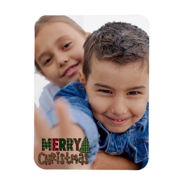 Imán Marcos de fotos magnéticos de navidades | Foto de  (Vertical)