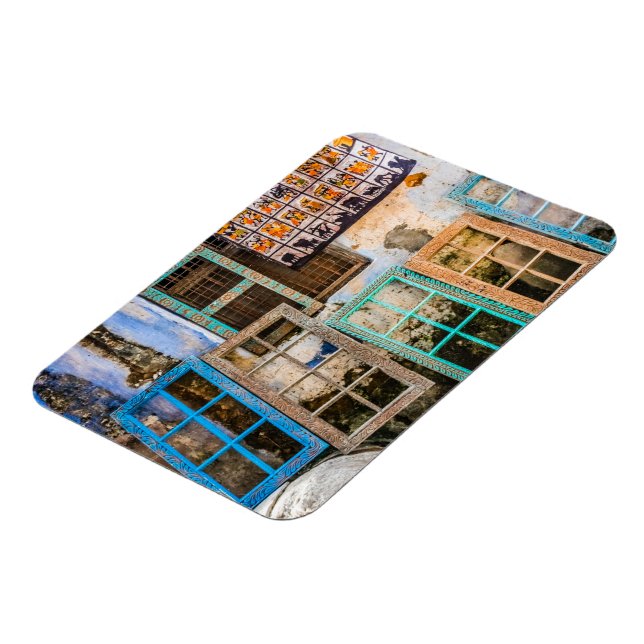 Imán Marcos de ventana coloridos (Lado Izquierdo)