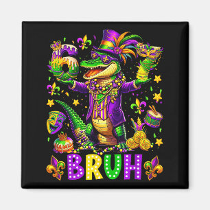 Imán Mardi Gras 67 Lagarto Mardigator Seis Siete Divert
