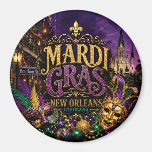 Imán Mardi Gras Festival New Orleans Louisiana