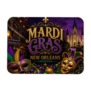 Imán Mardi Gras Festival New Orleans Louisiana