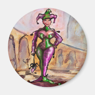 Imán Mardi Gras Jester