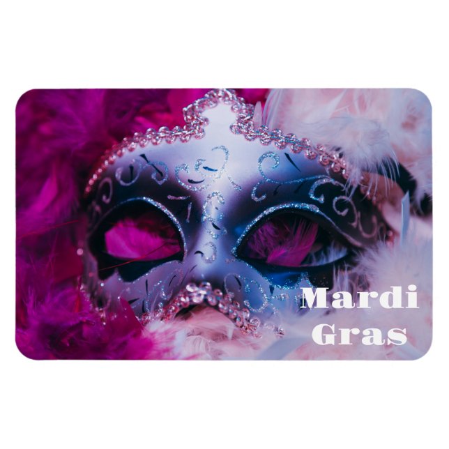 Imán Mardi Gras Magnet (Horizontal)
