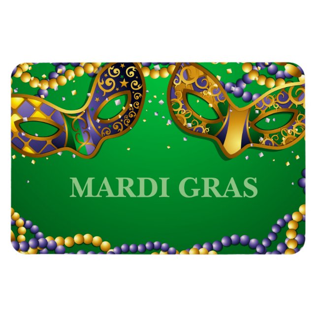 Imán Mardi Gras Magnet (Horizontal)