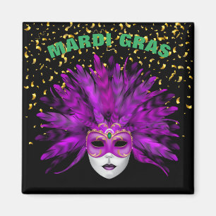 Imán Mardi Gras Magnet