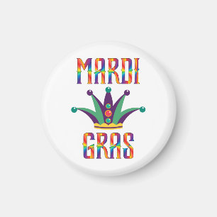 Imán Mardi Gras Magnet