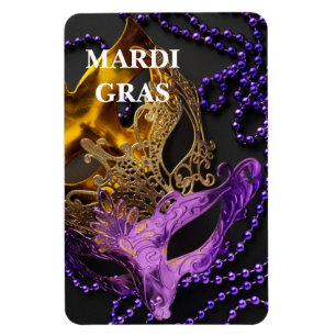Imán Mardi Gras Magnet