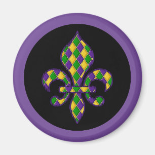 Imán Mardi Gras Magnet