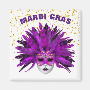Imán Mardi Gras Magnet