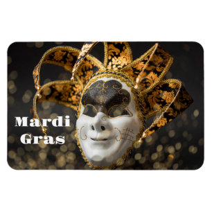 Imán Mardi Gras Magnet