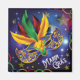 Imán Mardi Gras Magnet