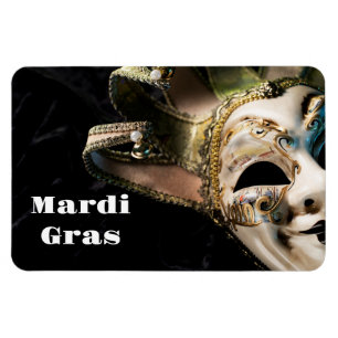 Imán Mardi Gras Magnet