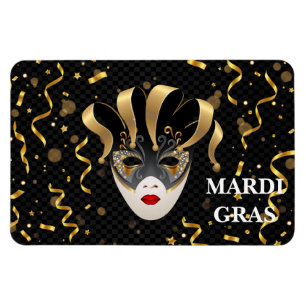 Imán Mardi Gras Magnet