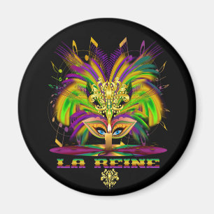 Imán Mardi-Gras-Mask-The-Queen-V-4