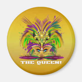 Imán Mardi-Gras-Mask-The-Queen-V-4